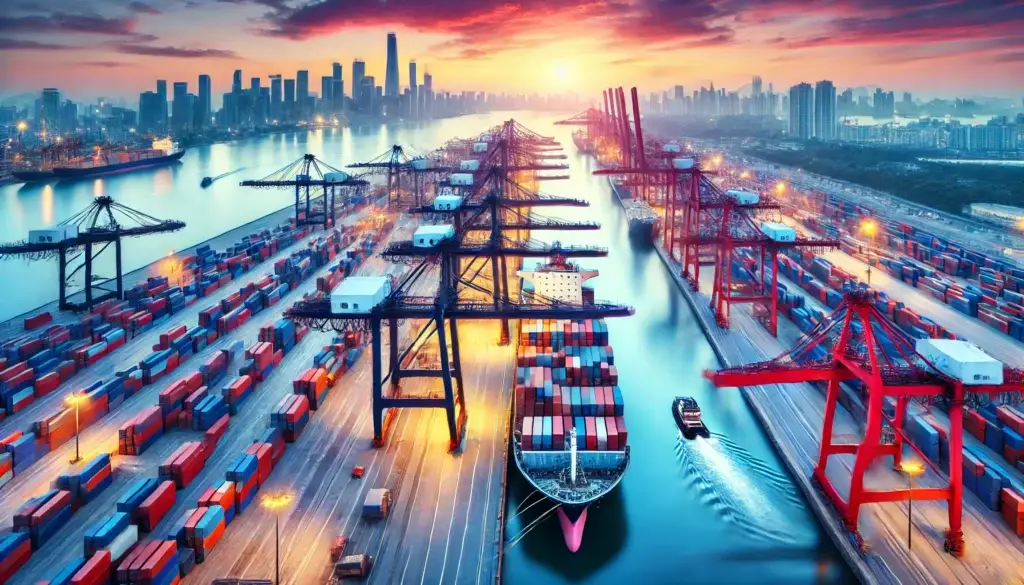 Puertos en China