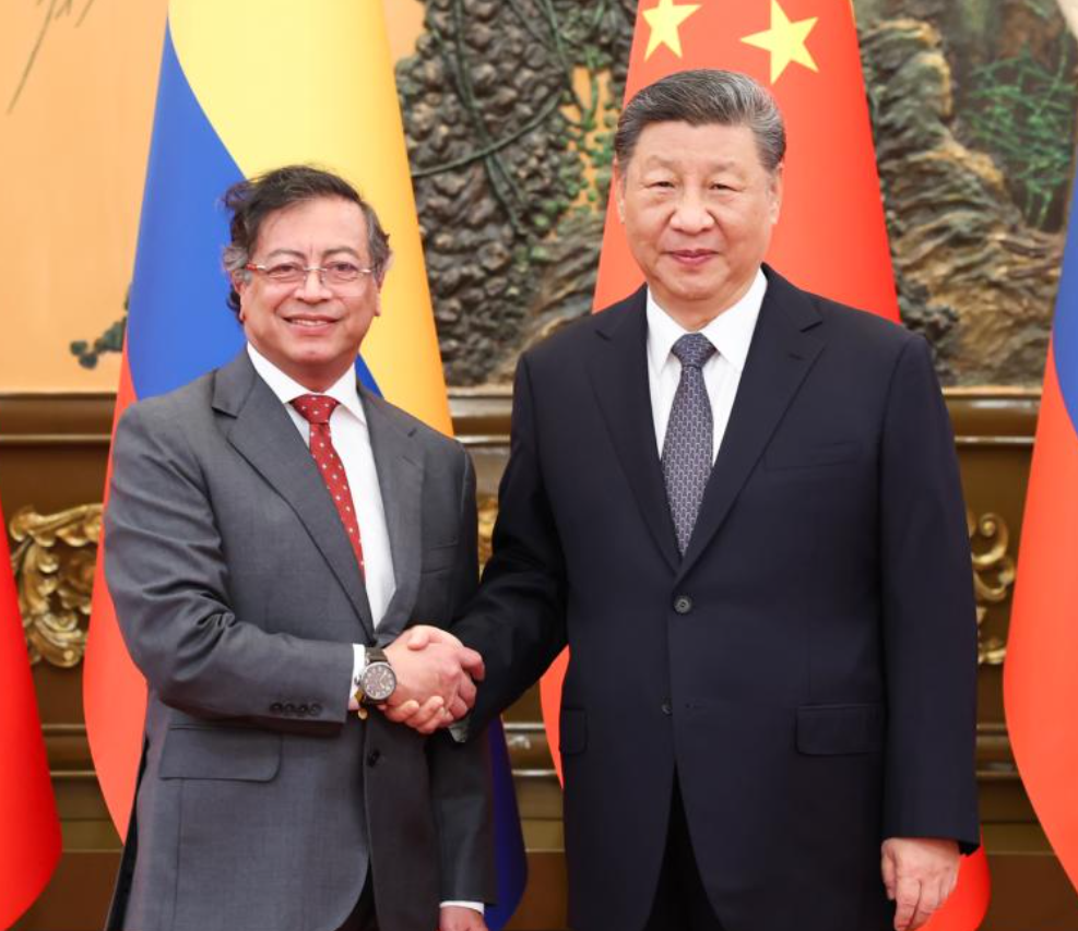 China y Colombia