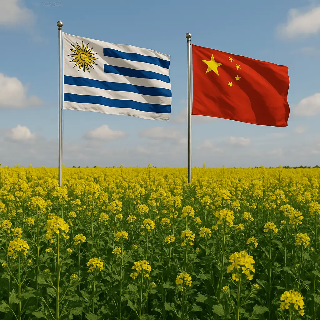 Uruguay logra acuerdo con China